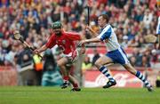 5 August 2007; Jerry O'Connor, Cork, in action against Eoin Kelly, Waterford. Guinness All-Ireland Hurling Championship Quater-Final Replay, Cork v Waterford, Croke Park, Dublin. Picture credit; Matt Browne / SPORTSFILE