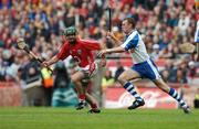 5 August 2007; Jerry O'Connor, Cork, in action against Eoin Kelly, Waterford. Guinness All-Ireland Hurling Championship Quater-Final Replay, Cork v Waterford, Croke Park, Dublin. Picture credit; Matt Browne / SPORTSFILE