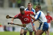 5 August 2007; Ben O'Connor, Cork, in action against Brian Phelan, 4, and Eoin Kelly, Waterford. Guinness All-Ireland Hurling Championship Quater-Final Replay, Cork v Waterford, Croke Park, Dublin. Picture credit; Matt Browne / SPORTSFILE