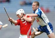 5 August 2007; Timmy McCarthy, Cork, in action against Ken McGrath, Waterford. Guinness All-Ireland Hurling Championship Quater-Final Replay, Cork v Waterford, Croke Park, Dublin. Picture credit; David Maher / SPORTSFILE
