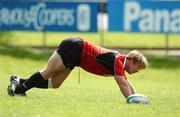 6 August 2007; Ireland's Jerry Flannery in action during squad training. Ireland rugby training, Stradbrook Road, Blackrock, Co. Dublin. Picture credit; Brendan Moran / SPORTSFILE