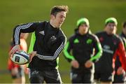 10 December 2014; Munster's Darren Sweetnam in action during squad training ahead of their European Rugby Champions Cup 2014/15, Pool 1, Round 4, match against ASM Clermont Auvergne on Sunday. Munster Rugby Squad Training, University of Limerick, Limerick. Picture credit: Diarmuid Greene / SPORTSFILE