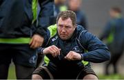 9 December 2014; Connacht's Michael Swift during squad training ahead of their European Rugby Challenge Cup match against Bayonne on Saturday. Connacht Rugby Squad Training, The Sportsground, Galway. Picture credit: Diarmuid Greene / SPORTSFILE