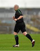 19 October 2014; Referee Francie Keane during the Roscommon County Senior Football Championship Final match between St Brigid's and St. Faithleach at Hyde Park in Roscommon. Photo by Barry Cregg/Sportsfile