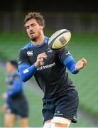 12 December 2014; Leinster's Kane Douglas in action during their captains run ahead of their European Rugby Champions Cup, pool 2, round 4, match against Harlequins on Saturday. Leinster Rugby Captain's Run. Aviva Stadium, Lansdowne Road, Dublin Picture credit: Piaras Ó Mídheach / SPORTSFILE