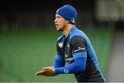 12 December 2014; Leinster's Zane Kirchner during their captains run ahead of their European Rugby Champions Cup, pool 2, round 4, match against Harlequins on Saturday. Leinster Rugby Captain's Run. Aviva Stadium, Lansdowne Road, Dublin Picture credit: Piaras Ó Mídheach / SPORTSFILE