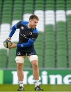 12 December 2014; Leinster's Dominic Ryan in action during their captains run ahead of their European Rugby Champions Cup, pool 2, round 4, match against Harlequins on Saturday. Leinster Rugby Captain's Run. Aviva Stadium, Lansdowne Road, Dublin Picture credit: Piaras Ó Mídheach / SPORTSFILE
