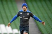 12 December 2014; Leinster's Rob Kearney during their captains run ahead of their European Rugby Champions Cup, pool 2, round 4, match against Harlequins on Saturday. Leinster Rugby Captain's Run. Aviva Stadium, Lansdowne Road, Dublin Picture credit: Piaras Ó Mídheach / SPORTSFILE