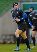 12 December 2014; Leinster's Jimmy Gopperth during their captains run ahead of their European Rugby Champions Cup, pool 2, round 4, match against Harlequins on Saturday. Leinster Rugby Captain's Run. Aviva Stadium, Lansdowne Road, Dublin Picture credit: Piaras Ó Mídheach / SPORTSFILE