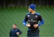 12 December 2014; Leinster's Zane Kirchner in action during their captains run ahead of their European Rugby Champions Cup, pool 2, round 4, match against Harlequins on Saturday. Leinster Rugby Captain's Run. Aviva Stadium, Lansdowne Road, Dublin Picture credit: Piaras Ó Mídheach / SPORTSFILE