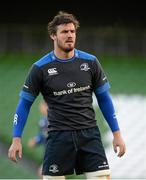 12 December 2014; Leinster's Kane Douglas during their captains run ahead of their European Rugby Champions Cup, pool 2, round 4, match against Harlequins on Saturday. Leinster Rugby Captain's Run. Aviva Stadium, Lansdowne Road, Dublin Picture credit: Piaras Ó Mídheach / SPORTSFILE