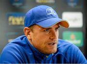 12 December 2014; Leinster's Jamie Heaslip during a press conference ahead of their European Rugby Champions Cup, pool 2, round 4, match against Harlequins on Saturday. Leinster Rugby Press Conference. Leinster Rugby HQ, Belfield, Dublin. Picture credit: Piaras Ó Mídheach / SPORTSFILE