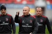 27 November 2014; Ulster Head coach Neil Doak during their captain's run ahead of their Guinness Pro12, Round 8, match against Munster on Friday. Ulster Rugby Captain's Run, Kingspan Stadium, Ravenhill Park, Belfast, Co. Antrim. Picture credit: Oliver McVeigh / SPORTSFILE