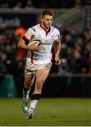 6 December 2014; Stuart McCloskey, Ulster. European Rugby Challenge Cup 2014/15, Pool 3, Round 3, Ulster v Scarlets, Kingspan Stadium, Ravenhill Park, Belfast, Co. Antrim. Picture credit: Oliver McVeigh / SPORTSFILE