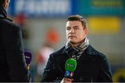 6 December 2014; Former Ireland and Leinster player, and current BT Sport analyst, Brian O'Driscoll. European Rugby Champions Cup 2014/15, Pool 3, Round 3, Ulster v Scarlets, Kingspan Stadium, Ravenhill Park, Belfast, Co. Antrim. Picture credit: Oliver McVeigh / SPORTSFILE Picture credit: Oliver McVeigh / SPORTSFILE