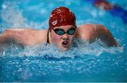 12 December 2014; Ciara Doran, Limerick Swimming Club, competing in the Women's 200M Butterfly B final at the  Irish Short Course Swimming Championships, Day 1. Lagan Valley LeisurePlex, Lisburn, Co. Antrim. Picture credit: Oliver McVeigh / SPORTSFILE