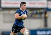 13 December 2014; Jordan Coghlan, Leinster A, on his way to scoring a try. British & Irish Cup Round 6. Leinster A v Plymouth Albion, Donnybrook Stadium, Donnybrook, Dublin.  Picture credit: Pat Murphy / SPORTSFILE