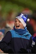 13 December 2014; Leinster supporter Alex Kelly, aged 9, from Tullamore, ahead of the game. European Rugby Champions Cup 2014/15, Pool 2, Round 4, Leinster v Harlequins. Aviva Stadium, Lansdowne Road, Dublin. Photo by Sportsfile