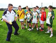 6 August 2007; Dublin manager Paul Caffrey gives some advice during the Vhi Cúl Camp at St. Maurs GAA Club, Rush, Dublin. Picture credit: Brian Lawless / SPORTSFILE