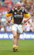 04 August 2007; Antrim goalkeeper Seán McGreevey following the final whistle. Tommy Murphy Cup Final, Wicklow v Antrim, Croke Park, Dublin. Picture credit; Stephen McCarthy / SPORTSFILE