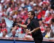 4 August 2007; Linesman Donie Cahill, Tipperary. Bank of Ireland Football Championship Quarter Final, Tyrone v Meath, Croke Park, Dublin. Picture Credit; Stephen McCarthy / SPORTSFILE