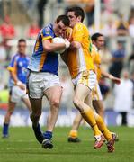 4 August 2007; Thomas Walsh, Wicklow, in action against Brendan Hasson, Antrim. Tommy Murphy Cup Final, Wicklow v Antrim, Croke Park, Dublin. Picture credit; Oliver McVeigh / SPORTSFILE