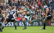 11 August 2007; Paddy Wallace, Ireland, in action against Andrew Henderson, Scotland. Rugby World Cup Warm Up Game, Scotland v Ireland, Murrayfield, Scotland. Picture credit; Oliver McVeigh / SPORTSFILE