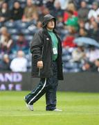 11 August 2007; Ireland Head Coach, Eddie O'Sullivan, before the game. Rugby World Cup Warm Up Game, Scotland v Ireland, Murrayfield, Scotland. Picture credit; Oliver McVeigh / SPORTSFILE