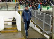 14 December 2014; St Vincent's manager Tommy Conroy makes his way to the pitch before the game. AIB Leinster GAA Football Senior Club Championship Final, Rhode v St Vincent's, Pairc Táilteann, Navan, Co. Meath. Picture credit: Piaras Ó Mídheach / SPORTSFILE