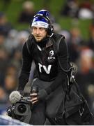 13 December 2014; A cameraman during the game. European Rugby Champions Cup 2014/15, Pool 2, Round 4, Leinster v Harlequins. Aviva Stadium, Lansdowne Road, Dublin. Picture credit: Stephen McCarthy / SPORTSFILE