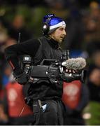 13 December 2014; A cameraman during the game. European Rugby Champions Cup 2014/15, Pool 2, Round 4, Leinster v Harlequins. Aviva Stadium, Lansdowne Road, Dublin. Picture credit: Stephen McCarthy / SPORTSFILE