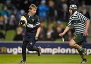 13 December 2014; Action from the Bank of Ireland's Half-Time Minis League match between DLSP Eagles and Gretstones Seagulls. European Rugby Champions Cup 2014/15, Pool 2, Round 4, Leinster v Harlequins. Aviva Stadium, Lansdowne Road, Dublin. Picture credit: Brendan Moran / SPORTSFILE