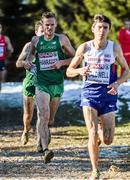 14 December 2014; Ireland's Mark Hanrahan during the Men's race. Spar European Cross Country Championships, Samokov, Bulgaria. Picture credit: Ramsey Cardy / SPORTSFILE