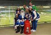 13 December 2014; Leinster Santa & Elves ahead of the game. European Rugby Champions Cup 2014/15, Pool 2, Round 4, Leinster v Harlequins. Aviva Stadium, Lansdowne Road, Dublin. Photo by Sportsfile