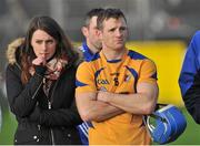 14 December 2014; Andrew Smith, Portumna, dejected after the game. Galway County Senior Hurling Championship Final, Portumna v Gort, Kenny Park, Athenry, Co. Galway. Picture credit: Ray Ryan / SPORTSFILE