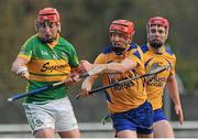 14 December 2014; Jason Grealish, Gort, in action against Ollie Canning, Portumna. Galway County Senior Hurling Championship Final, Portumna v Gort, Kenny Park, Athenry, Co. Galway. Picture credit: Ray Ryan / SPORTSFILE