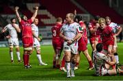14 December 2014; Callum Black, Ulster, at the final whistle. European Rugby Champions Cup 2014/15, Pool 1, Round 4, Scarlets v Ulster. Parc Y Scarlets, Llanelli, Wales. Picture credit: Stephen McCarthy / SPORTSFILE