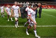 14 December 2014; Ulster's Ian Humphreys following their side's defeat. European Rugby Champions Cup 2014/15, Pool 1, Round 4, Scarlets v Ulster. Parc Y Scarlets, Llanelli, Wales. Picture credit: Stephen McCarthy / SPORTSFILE