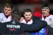 14 December 2014; Ulster players, from left, Franco Van Der Merwe, Darren Cave and Robbie Diack following their side's defeat. European Rugby Champions Cup 2014/15, Pool 1, Round 4, Scarlets v Ulster. Parc Y Scarlets, Llanelli, Wales. Picture credit: Stephen McCarthy / SPORTSFILE