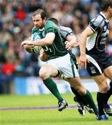 11 August 2007; Geordan Murphy, Ireland. Rugby World Cup Warm Up Game, Scotland v Ireland, Murrayfield, Scotland. Picture credit; Oliver McVeigh / SPORTSFILE