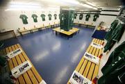 11 August 2007; The Ireland changing room. Rugby World Cup Warm Up Game, Scotland v Ireland, Murrayfield, Scotland. Picture credit; Oliver McVeigh / SPORTSFILE