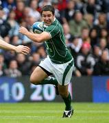 11 August 2007; Paddy Wallace, Ireland. Rugby World Cup Warm Up Game, Scotland v Ireland, Murrayfield, Scotland. Picture credit; Oliver McVeigh / SPORTSFILE