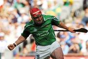 12 August 2007; Andrew O'Shaughnessy, Limerick, celebrates after scoring a goal against Waterford. Guinness All-Ireland Senior Hurling Championship Semi-Final, Limerick v Waterford, Croke Park, Dublin. Picture credit; Paul Mohan / SPORTSFILE
