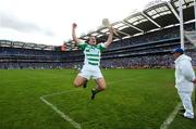 12 August 2007; Limerick goalkeeper Brian Murray celebrates his side's victory. Guinness All-Ireland Senior Hurling Championship Semi-Final, Limerick v Waterford, Croke Park, Dublin. Picture credit; Ray McManus / SPORTSFILE