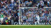 12 August 2007; Andrew O'Shaughnessy, Limerick, scores his second goal of the game from a penalty. Guinness All-Ireland Senior Hurling Championship Semi-Final, Limerick v Waterford, Croke Park, Dublin. Picture credit; Brendan Moran / SPORTSFILE