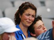 12 August 2007; A tearful Waterford fan after the game. Guinness All-Ireland Senior Hurling Championship Semi-Final, Limerick v Waterford, Croke Park, Dublin. Picture credit; Caroline Quinn / SPORTSFILE