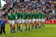 12 August 2007; The Limerick team on parade before the game. Guinness All-Ireland Senior Hurling Championship Semi-Final, Limerick v Waterford, Croke Park, Dublin. Picture credit; Ray McManus / SPORTSFILE