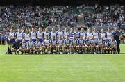 12 August 2007; The Waterford squad. Guinness All-Ireland Senior Hurling Championship Semi-Final, Limerick v Waterford, Croke Park, Dublin. Picture credit; Ray McManus / SPORTSFILE