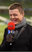 13 December 2014;  Former Ireland and Leinster player, and current BT Sport analyst, Brian O'Driscoll. European Rugby Champions Cup 2014/15, Pool 2, Round 4, Leinster v Harlequins. Aviva Stadium, Lansdowne Road, Dublin. Picture credit: Stephen McCarthy / SPORTSFILE