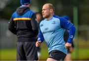15 December 2014; Leinster's Richardt Strauss in action during squad training ahead of Friday's Guinness PRO12, Round 10, against Connacht. Leinster Rugby Squad Training, UCD, Belfield, Dublin. Picture credit: Pat Murphy / SPORTSFILE